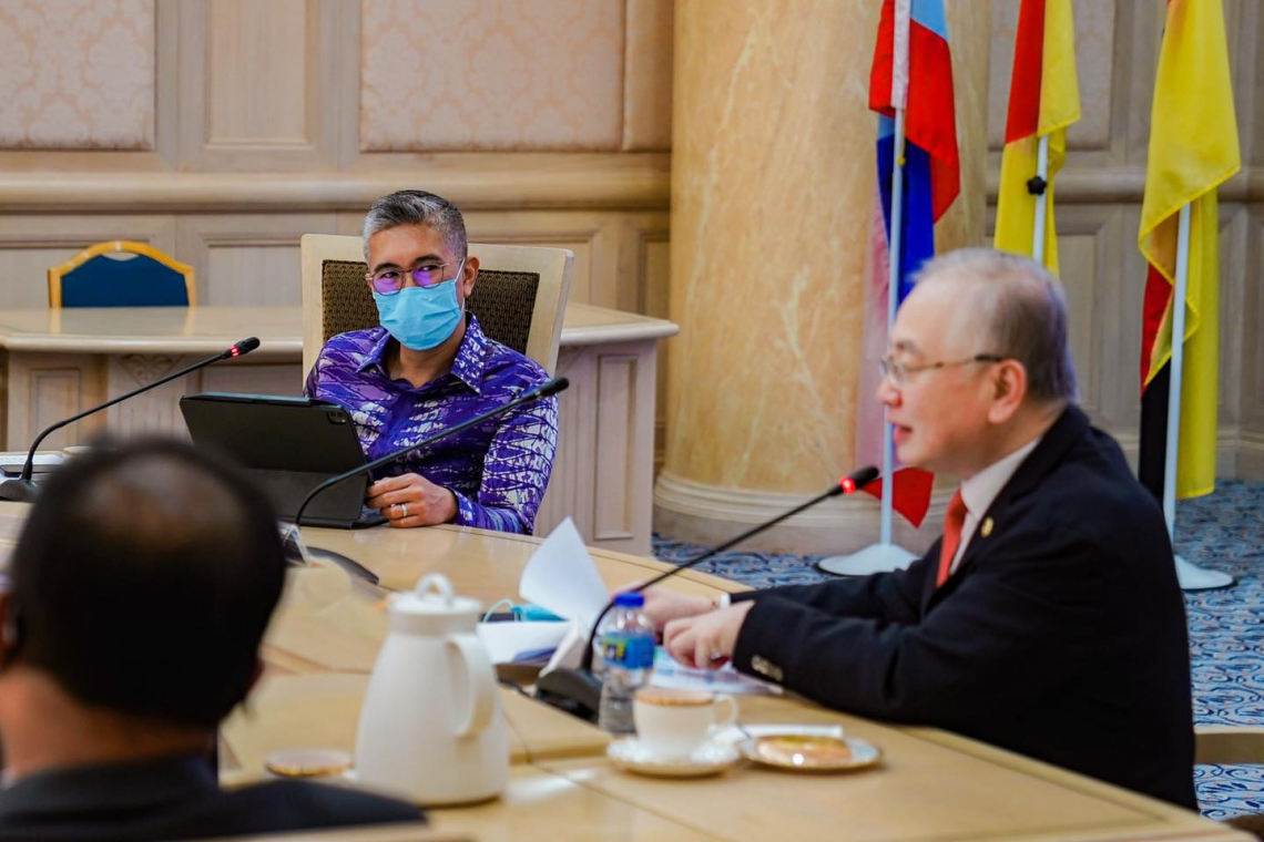 Sesi perbincangan bersama YB Menteri Pengangkutan